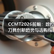 CCMT2026前瞻：数控刀具创新趋势与选购指南