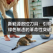 新能源数控刀具：引领绿色制造的革命性突破