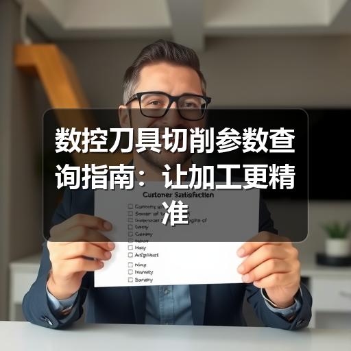 数控刀具切削参数查询指南：让加工更精准高效