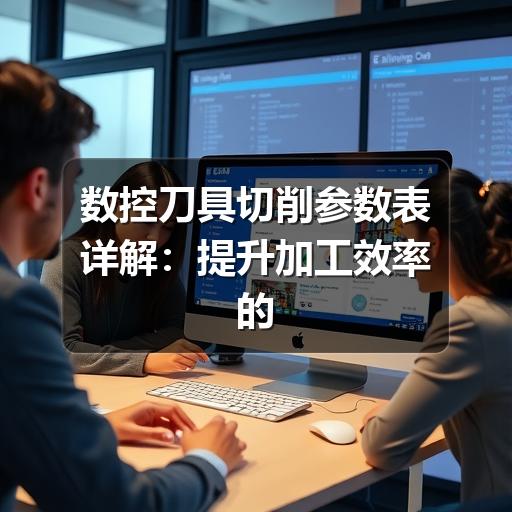 数控刀具切削参数表详解:提升加工效率的关键指南