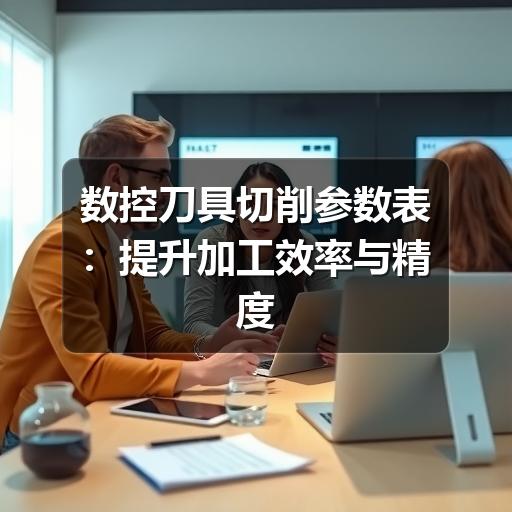 数控刀具切削参数表：提升加工效率与精度的实用指南