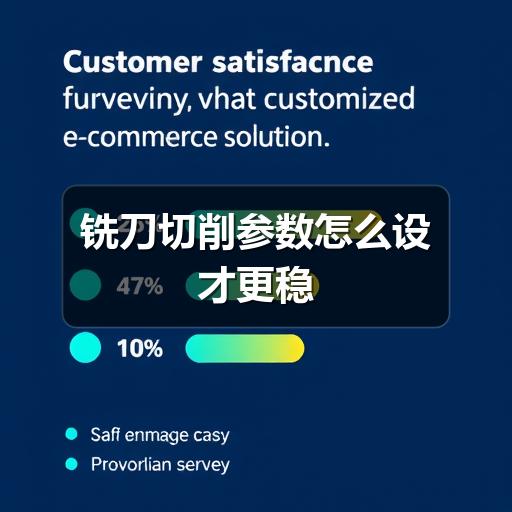 铣刀切削参数怎么设才更稳