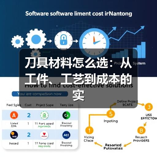 刀具材料怎么选:从工件、工艺到成本的实用判断