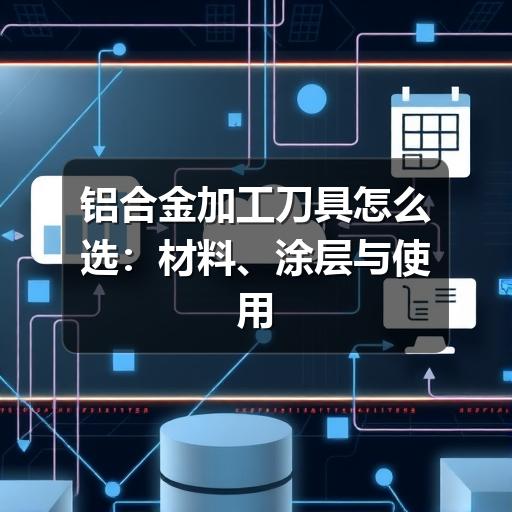 铝合金加工刀具怎么选：材料、涂层与使用要点