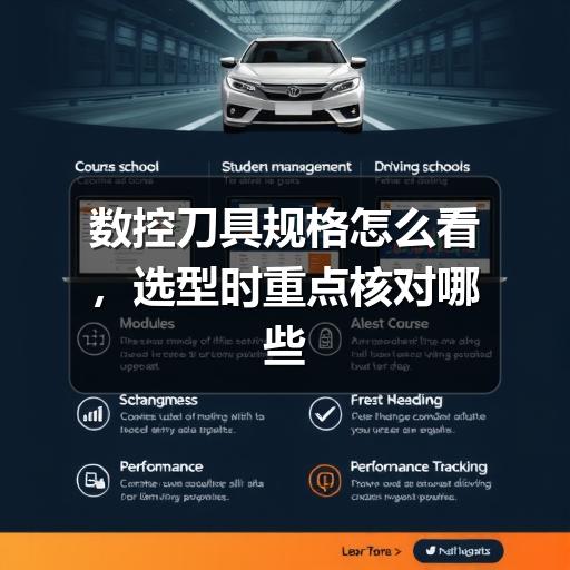 数控刀具规格怎么看,选型时重点核对哪些参数