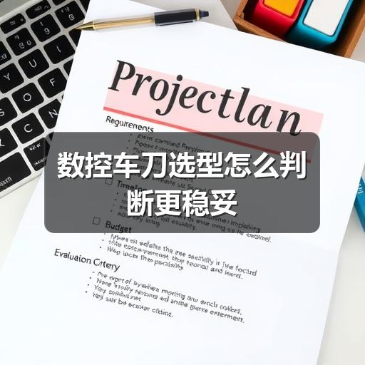 数控车刀选型怎么判断更稳妥