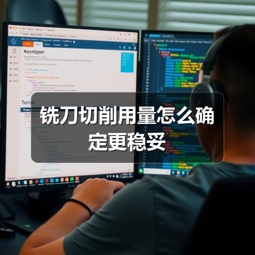 铣刀切削用量怎么确定更稳妥