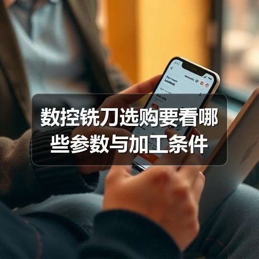 数控铣刀选购要看哪些参数与加工条件