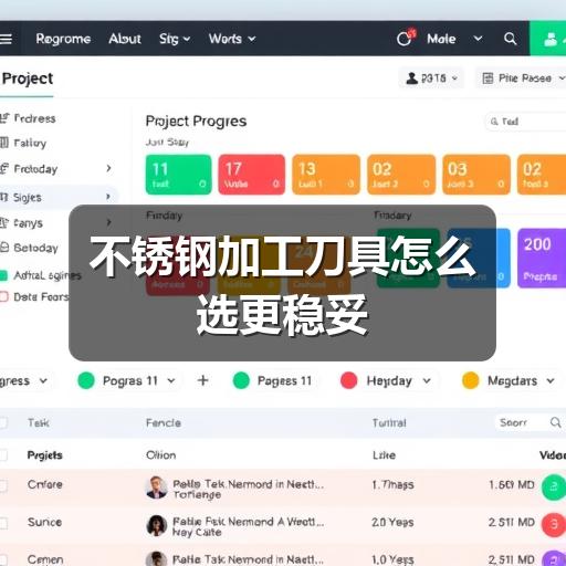 不锈钢加工刀具怎么选更稳妥