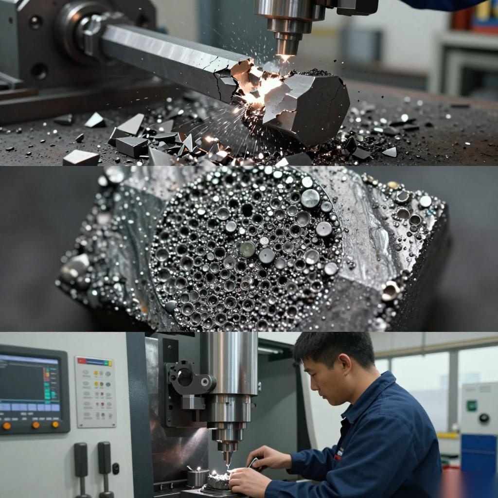 刀片崩刃原因分析及优化策略｜金属切削加工实用指南