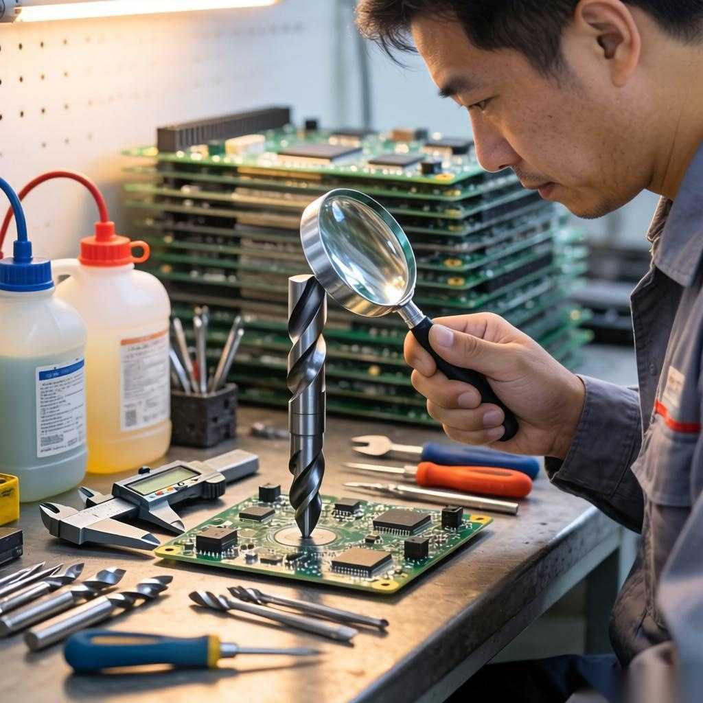 整体硬质合金钻头微钻加工故障排查与维护保养全攻略