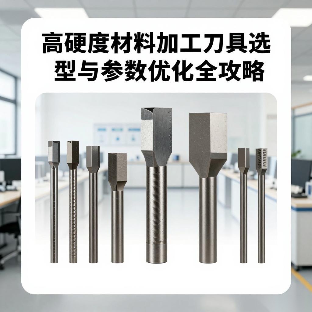 高硬度材料加工刀具选型与参数优化全攻略