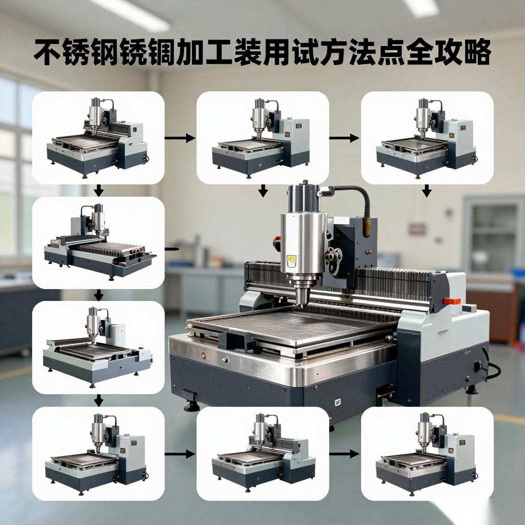 不锈钢铣削加工安装调试与使用方法要点全攻略