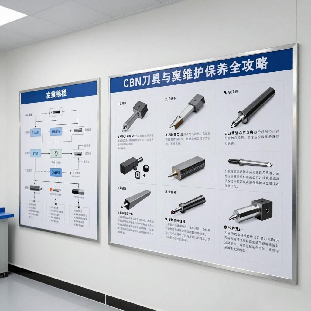 CBN刀具故障排查与维护保养全攻略