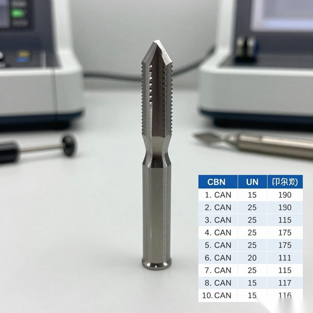 硬切削技术中CBN刀具选型与参数优化指南