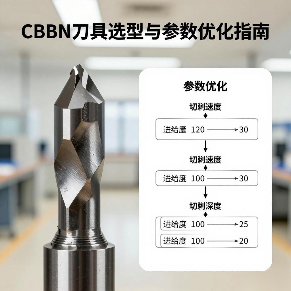 硬切削技术中CBN刀具选型与参数优化指南