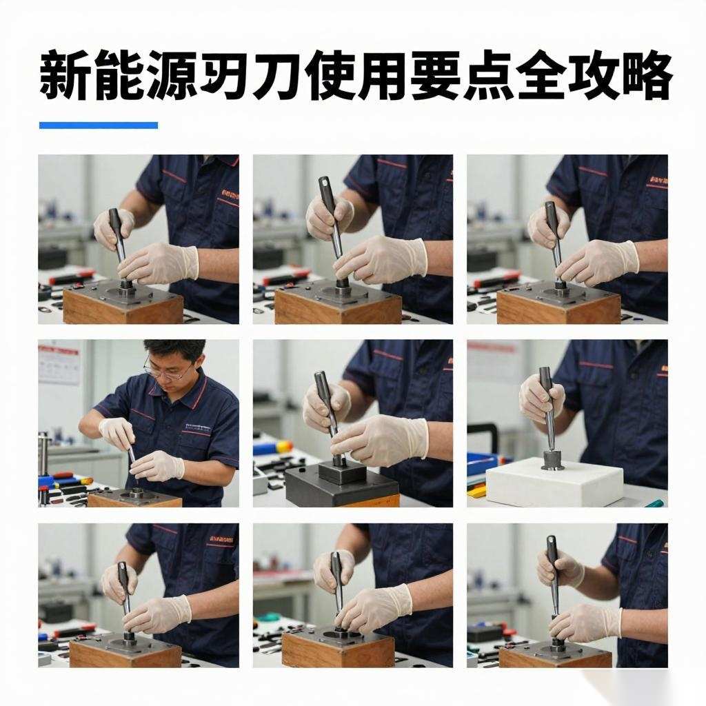新能源行业刀具安装调试与使用要点｜全攻略