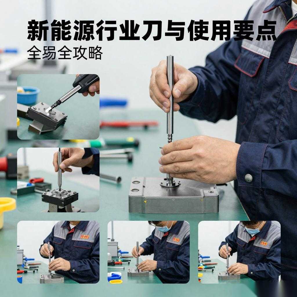 新能源行业刀具安装调试与使用要点｜全攻略