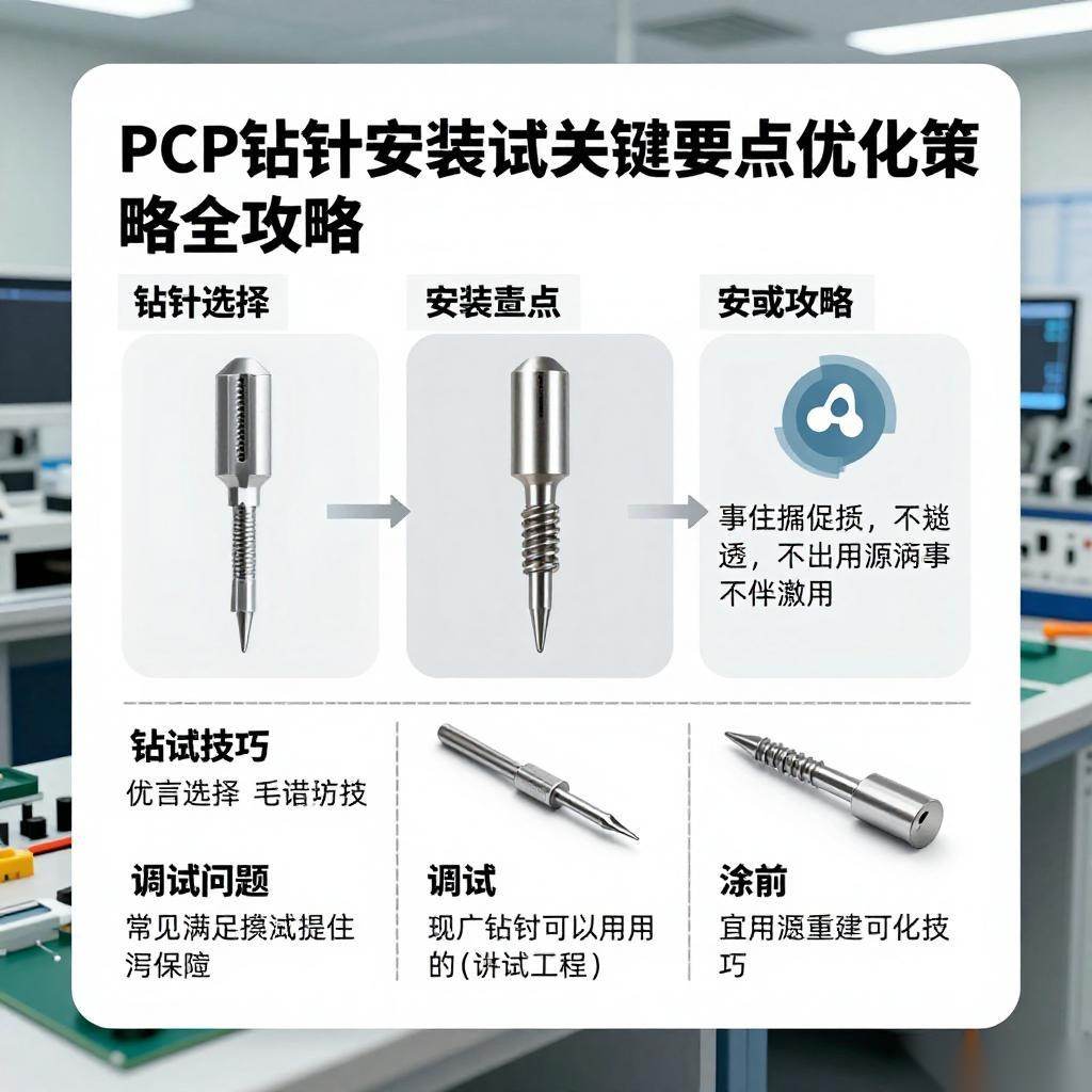 PCB钻针安装调试关键要点与优化策略全攻略