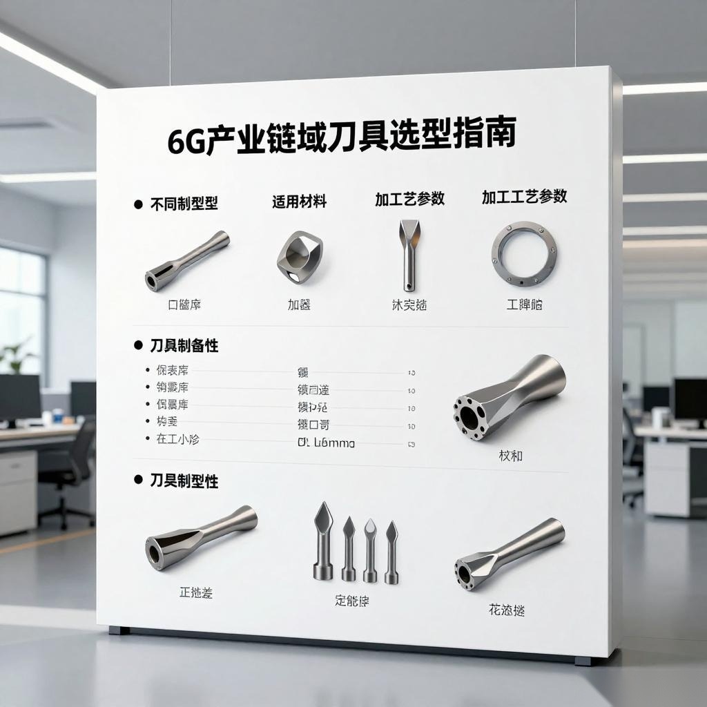 高端制造领域刀具选型指南：6G产业链下的参数对比与选择策略