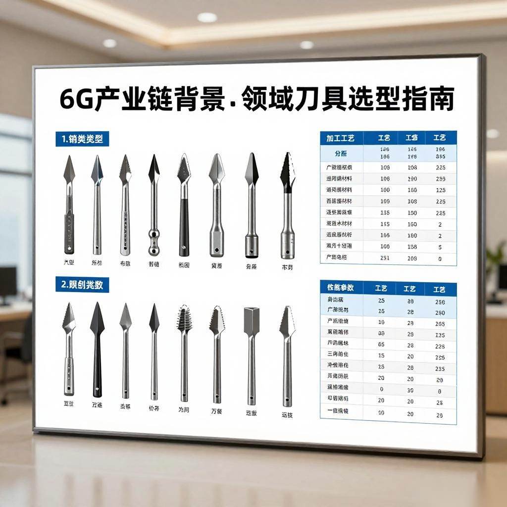 高端制造领域刀具选型指南：6G产业链下的参数对比与选择策略