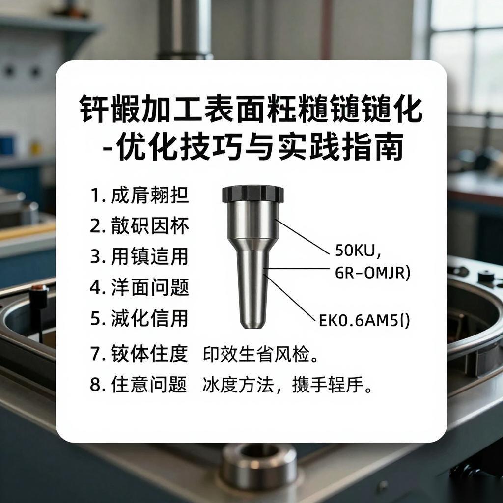 铣削加工中表面粗糙度优化技巧与实践指南