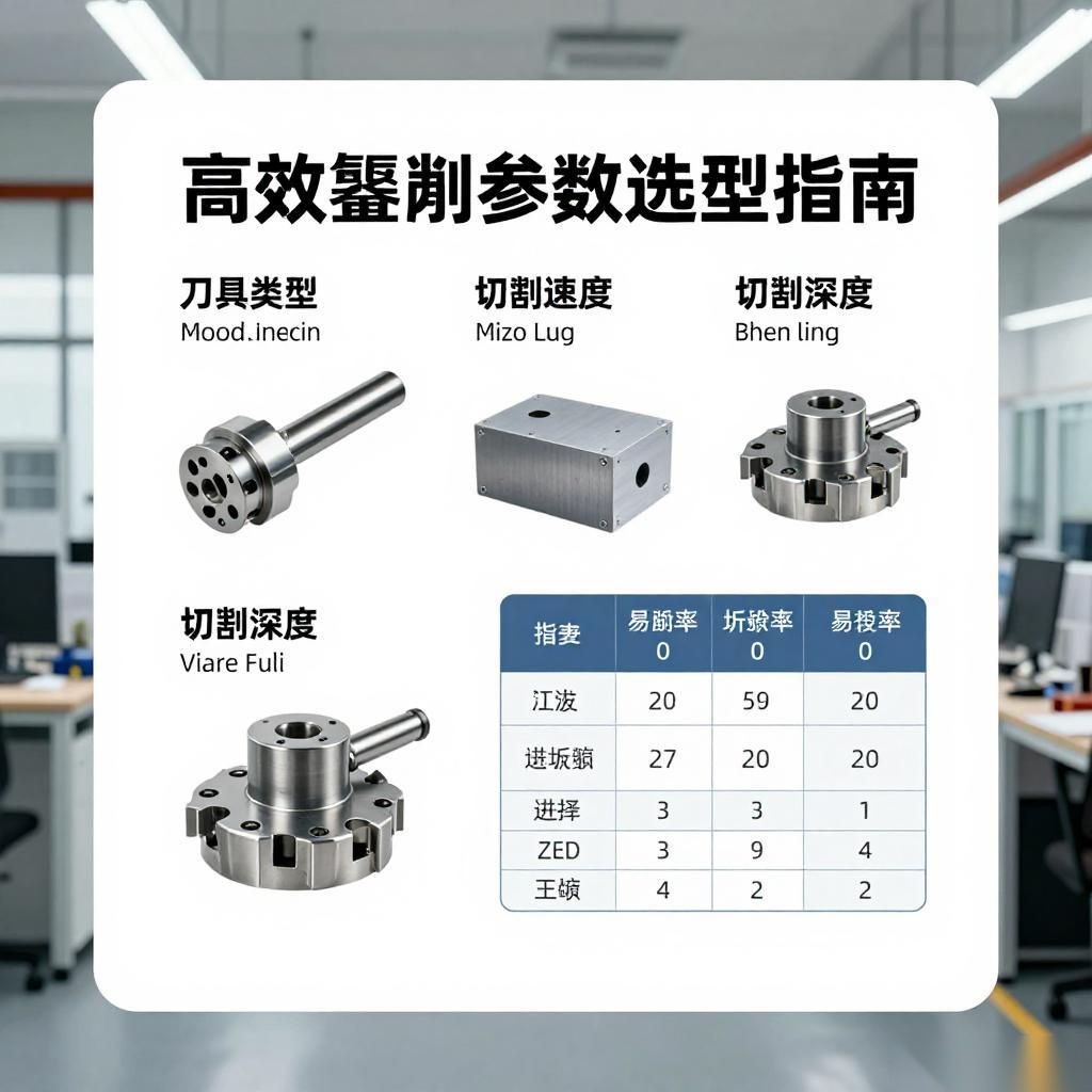 汽车零部件加工中的高效铣削参数选型指南｜实用技巧