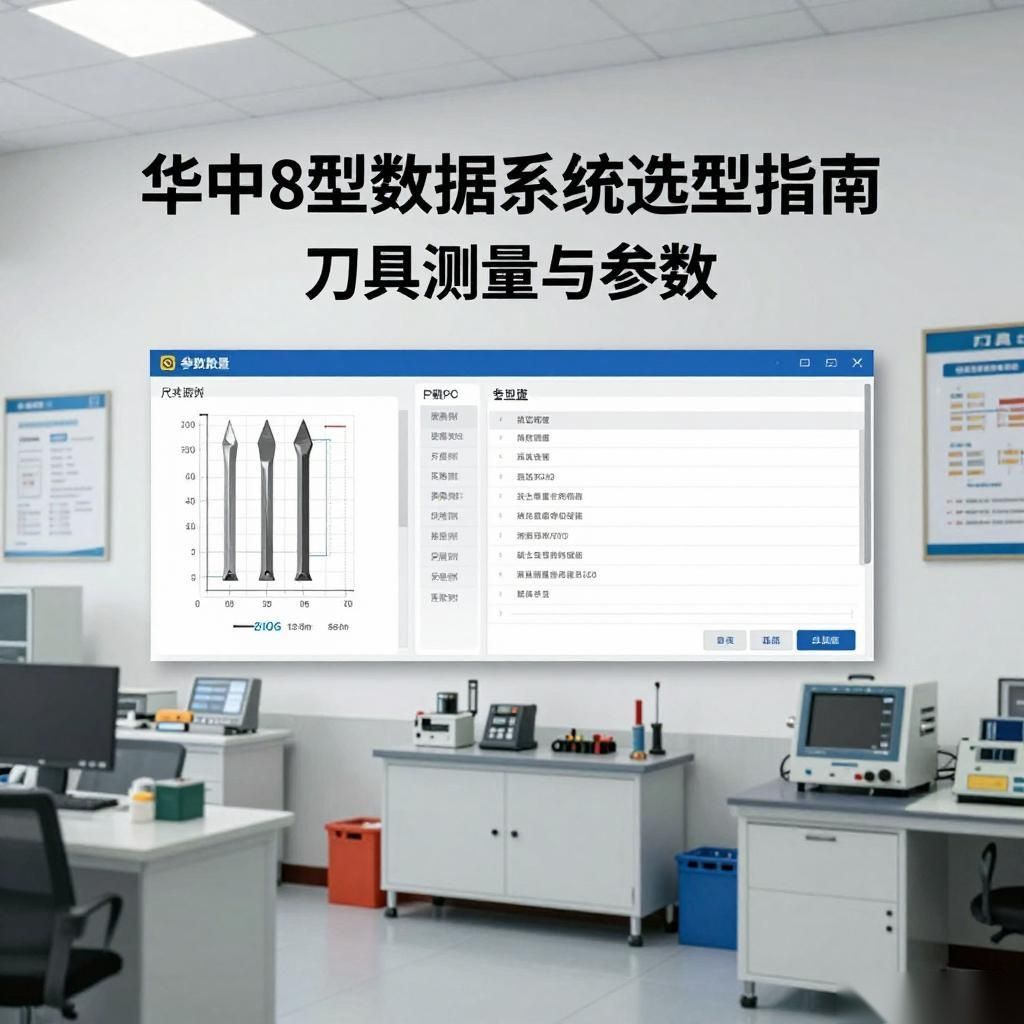 华中8型数控系统选型指南：刀具测量与参数优化核心技巧