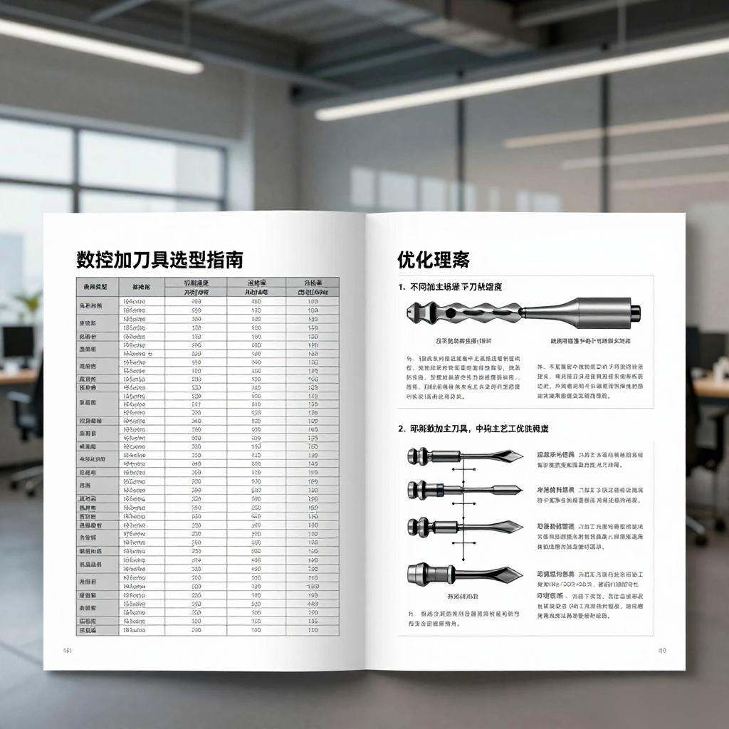 数控加工刀具选型指南：参数对比与优化策略｜高效加工核心技巧