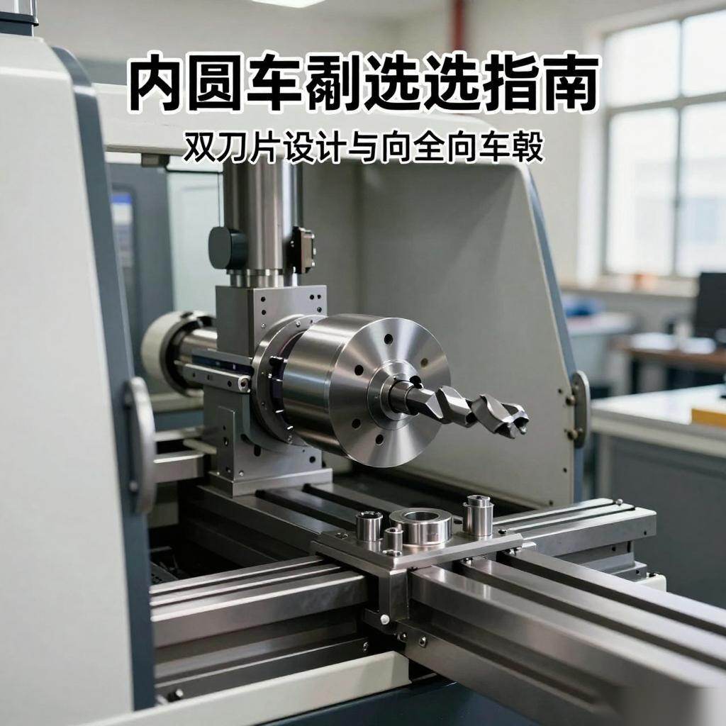 内圆车削选型指南：双刀片设计与全向车削技术的应用对比