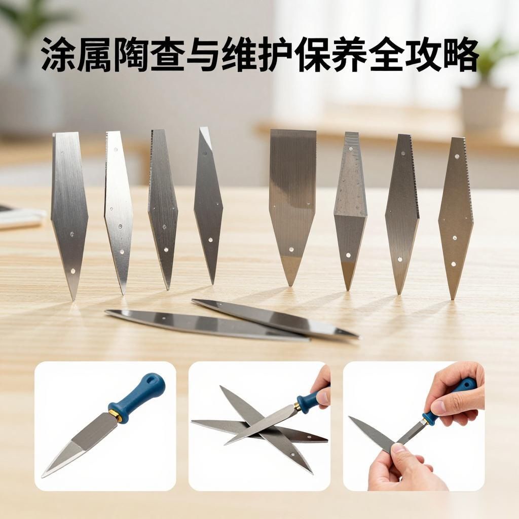 涂层金属陶瓷刀片故障排查与维护保养全攻略