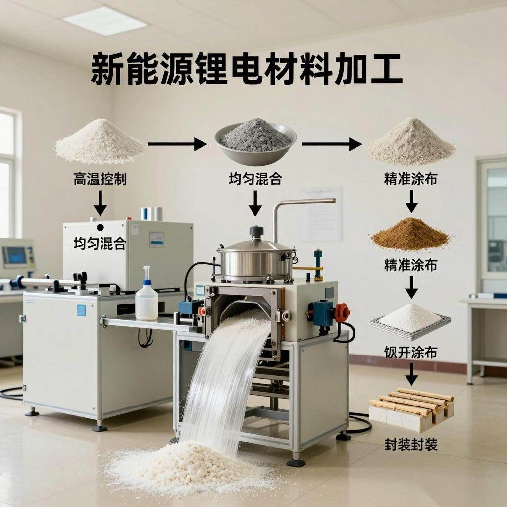 新能源产业下的锂电材料加工挑战与解决方案全攻略