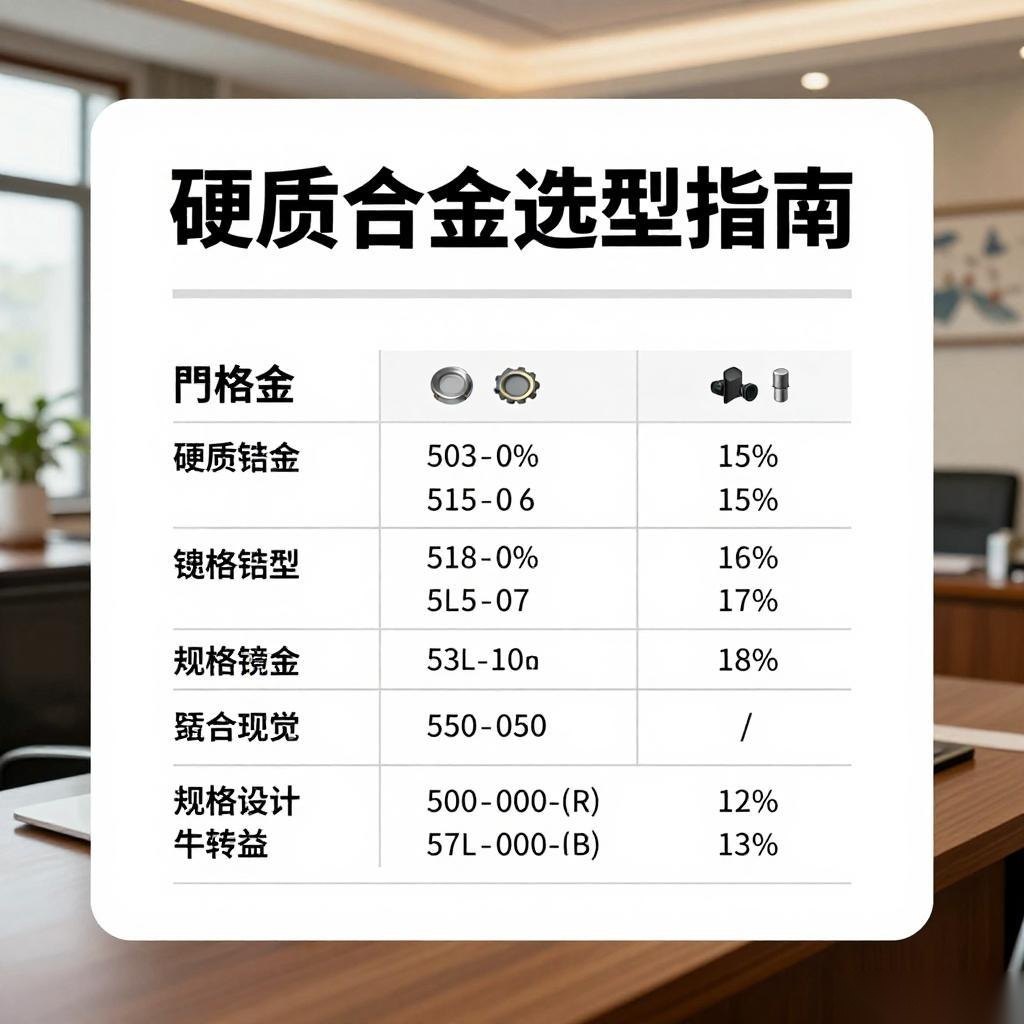 国际油价波动下的硬质合金选型指南：成本与性能平衡策略