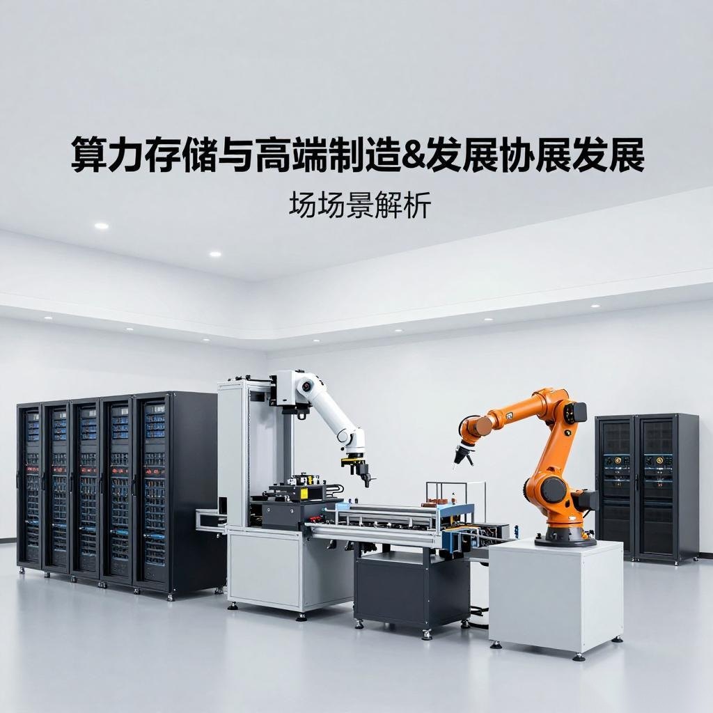 算力存储与高端制造的协同发展应用场景解析｜信息通信新动向