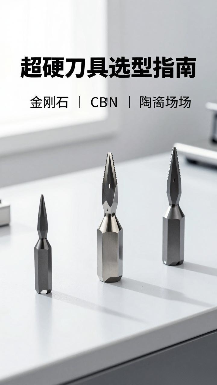 超硬刀具选型指南：金刚石、CBN与陶瓷刀具对比｜实用指南