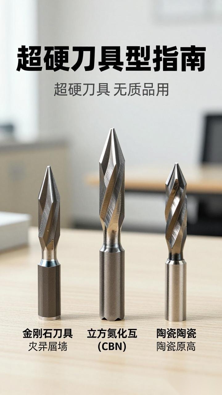 超硬刀具选型指南：金刚石、CBN与陶瓷刀具对比｜实用指南
