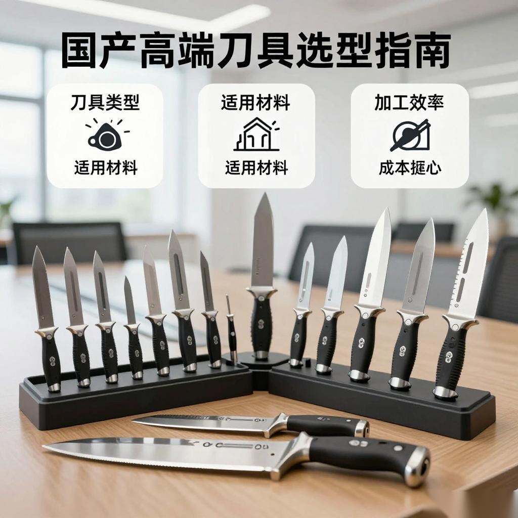 国产高端刀具选型指南：实现高效加工与成本优化全攻略