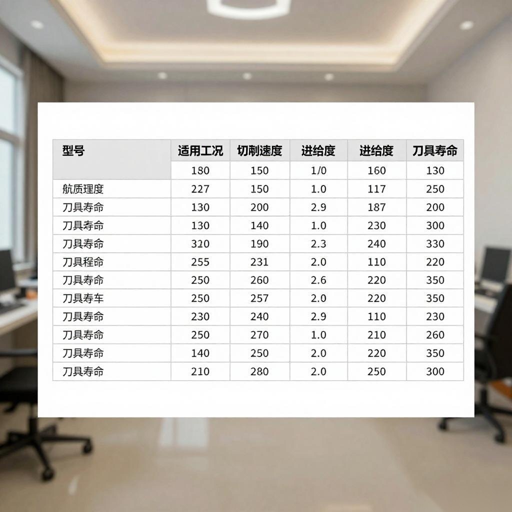 航空发动机刀具选型指南：关键参数对比与国产替代策略
