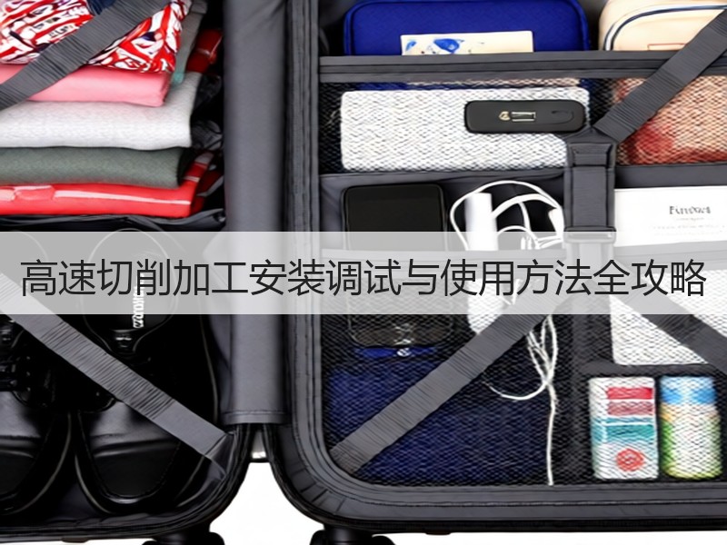 高速切削加工安装调试与使用方法全攻略