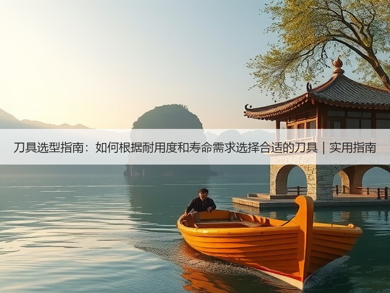 刀具选型指南：如何根据耐用度和寿命需求选择合适的刀具｜实用指南