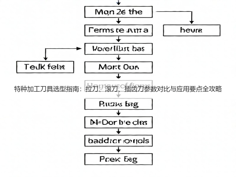 特种加工刀具选型指南：拉刀、滚刀、插齿刀参数对比与应用要点全攻略