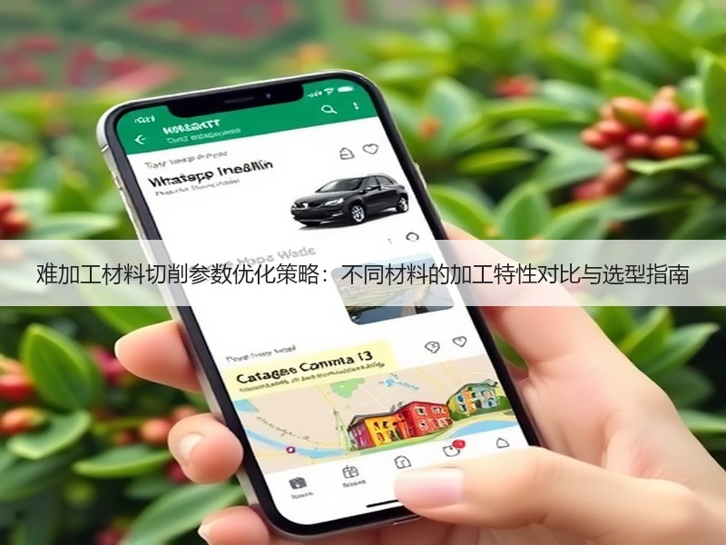 难加工材料切削参数优化策略：不同材料的加工特性对比与选型指南