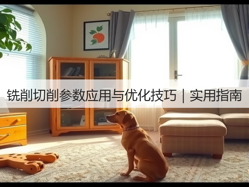 铣削切削参数应用与优化技巧｜实用指南