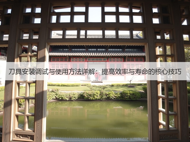 刀具安装调试与使用方法详解：提高效率与寿命的核心技巧