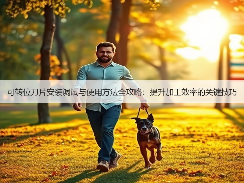 可转位刀片安装调试与使用方法全攻略：提升加工效率的关键技巧