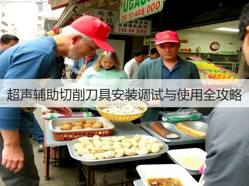 超声辅助切削刀具安装调试与使用全攻略