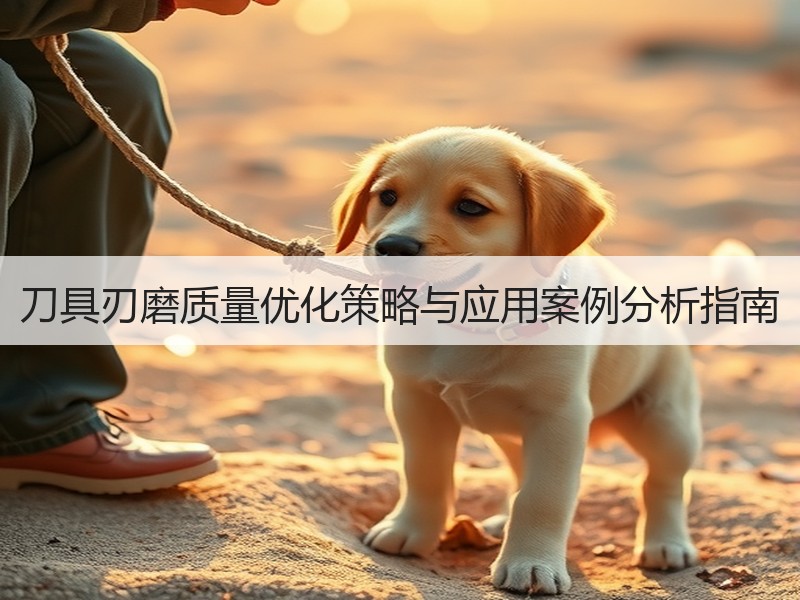 刀具刃磨质量优化策略与应用案例分析指南