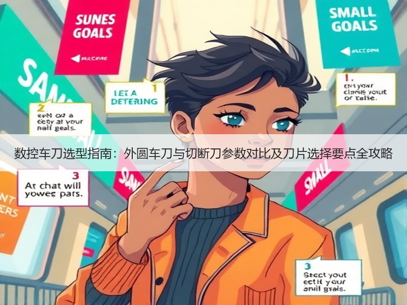 数控车刀选型指南：外圆车刀与切断刀参数对比及刀片选择要点全攻略