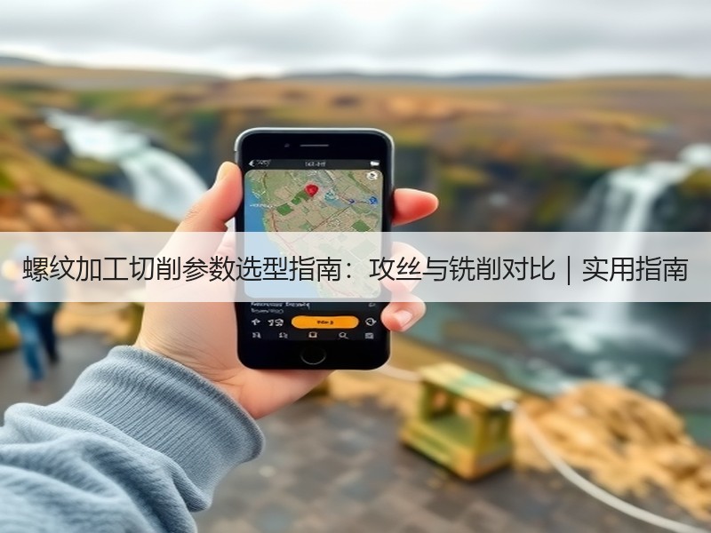螺纹加工切削参数选型指南：攻丝与铣削对比｜实用指南