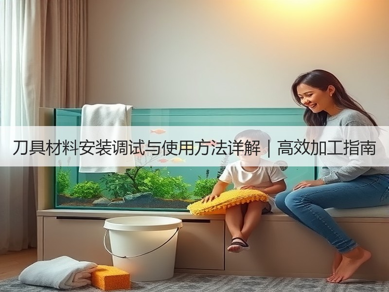 刀具材料安装调试与使用方法详解｜高效加工指南